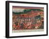 Battle of Kronenberg, Germany in C.1388-null-Framed Premium Giclee Print