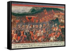 Battle of Kronenberg, Germany in C.1388-null-Framed Stretched Canvas