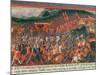 Battle of Kronenberg, Germany in C.1388-null-Mounted Giclee Print