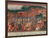 Battle of Kronenberg, Germany in C.1388-null-Framed Giclee Print