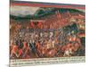 Battle of Kronenberg, Germany in C.1388-null-Mounted Giclee Print