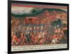 Battle of Kronenberg, Germany in C.1388-null-Framed Giclee Print