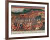 Battle of Kronenberg, Germany in C.1388-null-Framed Giclee Print