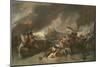 Battle of La Hogue, C. 1778-Benjamin West-Mounted Art Print