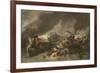 Battle of La Hogue, C. 1778-Benjamin West-Framed Premium Giclee Print