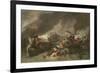 Battle of La Hogue, C. 1778-Benjamin West-Framed Premium Giclee Print