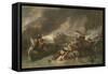 Battle of La Hogue, C. 1778-Benjamin West-Framed Stretched Canvas