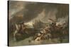 Battle of La Hogue, C. 1778-Benjamin West-Stretched Canvas