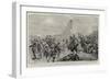 Battle of Ladysmith, the Imperial Light Horse at Pepworth Hill to the Rescue-John Charlton-Framed Giclee Print