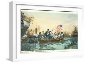 Battle of Lake Erie, War of 1812-null-Framed Art Print