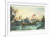 Battle of Lake Erie, War of 1812-null-Framed Premium Giclee Print