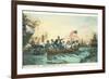 Battle of Lake Erie, War of 1812-null-Framed Premium Giclee Print