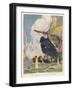 Battle of Lake Erie-W.j. Aylward-Framed Art Print