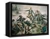 Battle of Lake George, 1755-Frederick Coffay Yohn-Framed Stretched Canvas