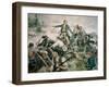 Battle of Lake George, 1755-Frederick Coffay Yohn-Framed Giclee Print
