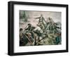 Battle of Lake George, 1755-Frederick Coffay Yohn-Framed Premium Giclee Print