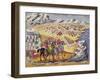 Battle of Langada and Compoti in 1821, from the Pictorial History of the Greek War of Independence-null-Framed Giclee Print