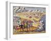 Battle of Langada and Compoti in 1821, from the Pictorial History of the Greek War of Independence-null-Framed Giclee Print