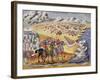 Battle of Langada and Compoti in 1821, from the Pictorial History of the Greek War of Independence-null-Framed Giclee Print