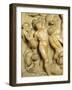 Battle of Lapiths Against Centaurs, 1490-1492-Michelangelo Buonarroti-Framed Giclee Print