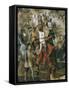 Battle of Las Navas De Tolosa-Francisco De Paula Van Halen-Framed Stretched Canvas