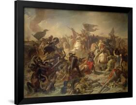 Battle of Lechfeld 955-Michael Echter-Framed Giclee Print