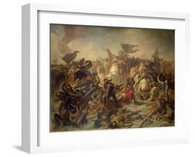 Battle of Lechfeld 955-Michael Echter-Framed Giclee Print