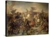 Battle of Lechfeld 955-Michael Echter-Stretched Canvas