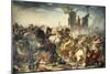 Battle of Legnano, May 29, 1176-Amos Cassioli-Mounted Giclee Print