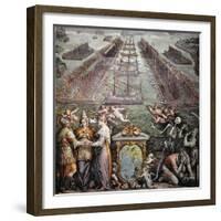 Battle Of Lepanto, 1571-null-Framed Giclee Print