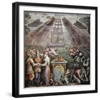 Battle Of Lepanto, 1571-null-Framed Giclee Print