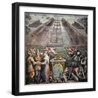 Battle Of Lepanto, 1571-null-Framed Premium Giclee Print