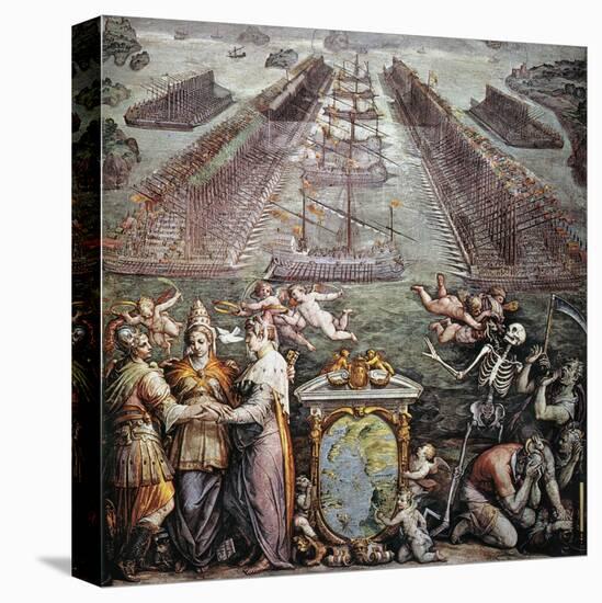 Battle Of Lepanto, 1571-null-Stretched Canvas