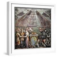 Battle Of Lepanto, 1571-null-Framed Giclee Print