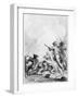 Battle of Lexington, 1775-Johann Heinrich Ramberg-Framed Giclee Print