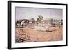 Battle of Lexington, 19 April 1775-Amos Doolittle-Framed Giclee Print