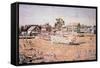 Battle of Lexington, 19 April 1775-Amos Doolittle-Framed Stretched Canvas