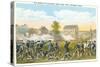 Battle of Lexington, Massachusetts, 1775, Painting-null-Stretched Canvas