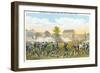 Battle of Lexington, Massachusetts, 1775, Painting-null-Framed Art Print