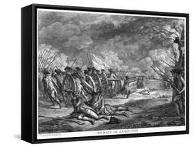 Battle of Lexington-null-Framed Stretched Canvas