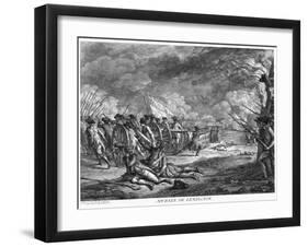 Battle of Lexington-null-Framed Giclee Print