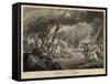 Battle of Lexington-Elkanah Tisdale-Framed Stretched Canvas