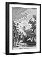 Battle of Lexington-null-Framed Giclee Print