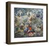 Battle of Lights, Coney Island, Mardi Gras, 1913-14-Joseph Stella-Framed Art Print