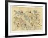 Battle of Little Big Horn - Indians Leaving Battle Ground-null-Framed Giclee Print