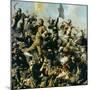 Battle of Little Bighorn, 25th June 1876-Edgar Samuel Paxson-Mounted Giclee Print