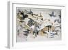 Battle of Little Bighorn, Montana, USA, 25-26 June 1876 (c1900)-Amos Bad Heart Buffalo-Framed Giclee Print