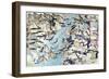 Battle of Little Bighorn, Montana, USA, 25-26 June 1876 (c1900)-Amos Bad Heart Buffalo-Framed Giclee Print