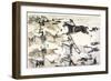 Battle of Little Bighorn, Montana, USA, 25-26 June 1876-null-Framed Giclee Print