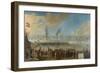 Battle of Livorno, 14th March 1653, an Incident from the First Anglo-Dutch War, after 1653-60-null-Framed Giclee Print